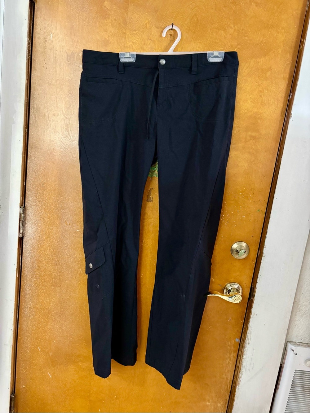 Athleta black outdoor sports pants. Size 16 - Picture 1 of 6